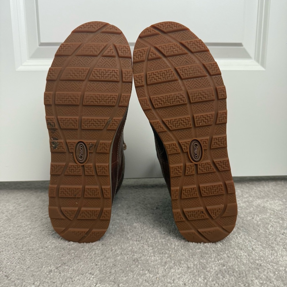 Chaco Sierra Boots Women's Size 9 Brown Waterproof Leather Hiking Shoes Gorpcore - Picture 10 of 12